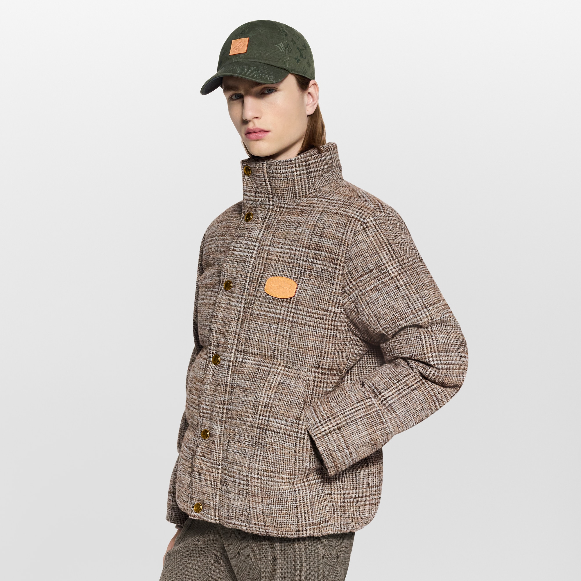 Tweed Down Blouson - Men - Ready-to-Wear | LOUIS VUITTON ®